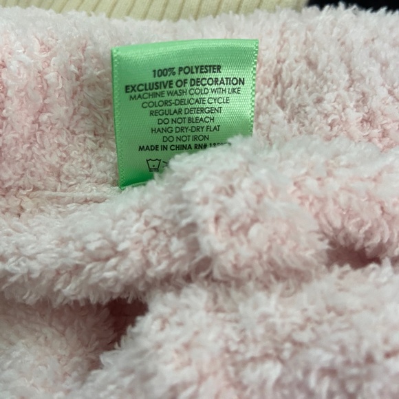 Honeydew Intimates Pink Fuzzy Leggings BB - Picture 4 of 4